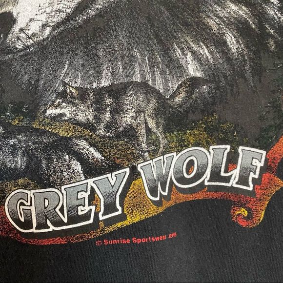 Vintage Hard Rock Cafe Grey Wolf Tshirt - Picture 3 of 7
